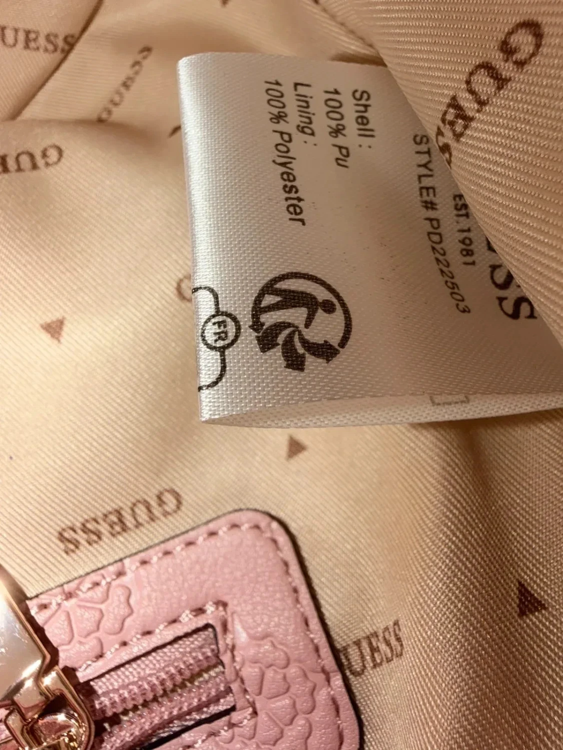 Saco de ombro Guess nunca usado rosa – photo 9